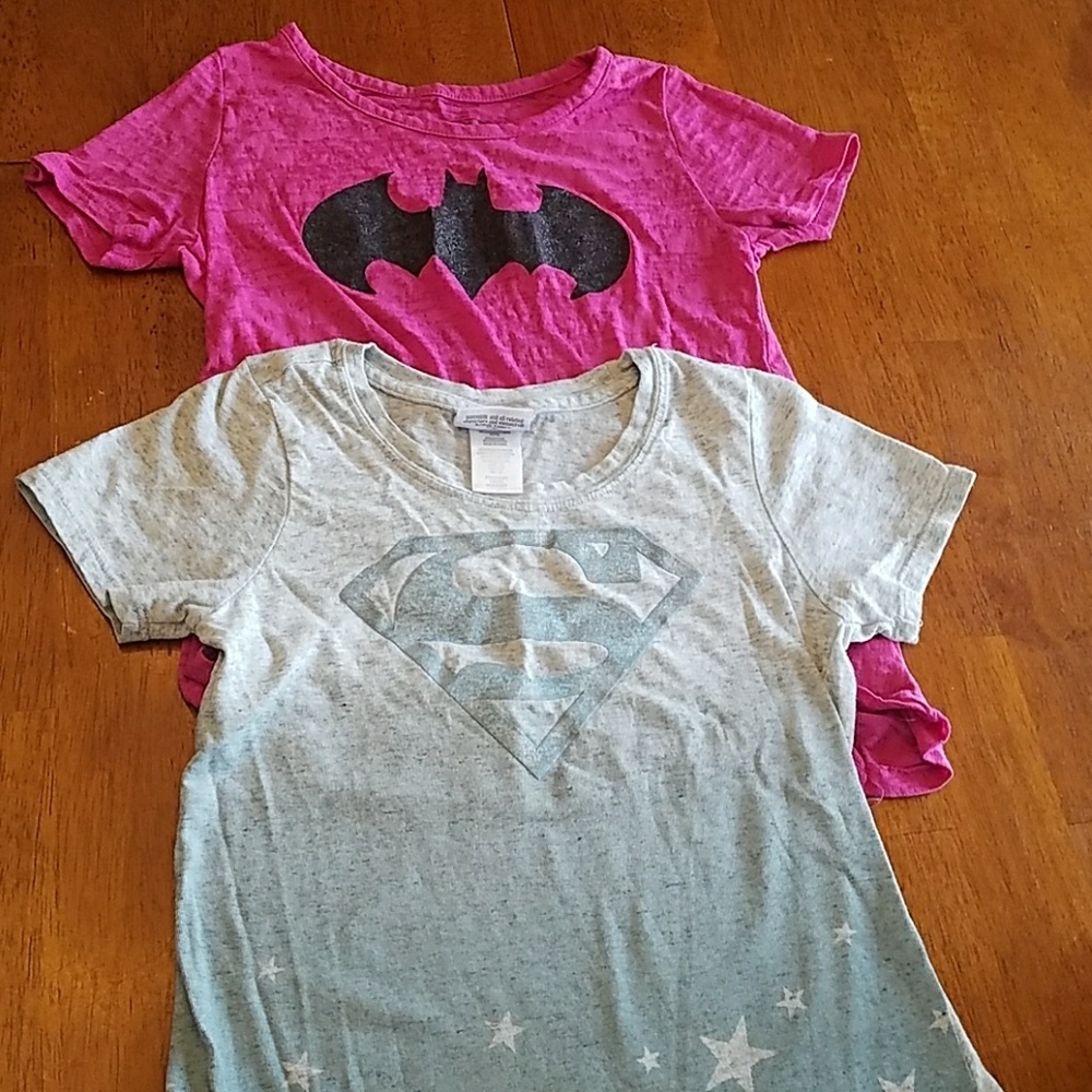 Girls 7/8 Super Hero T-Shirt Set